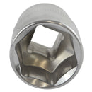 19mm 3/8" Drive Shallow Metric Socket Single Hex / 6 sided Bergen