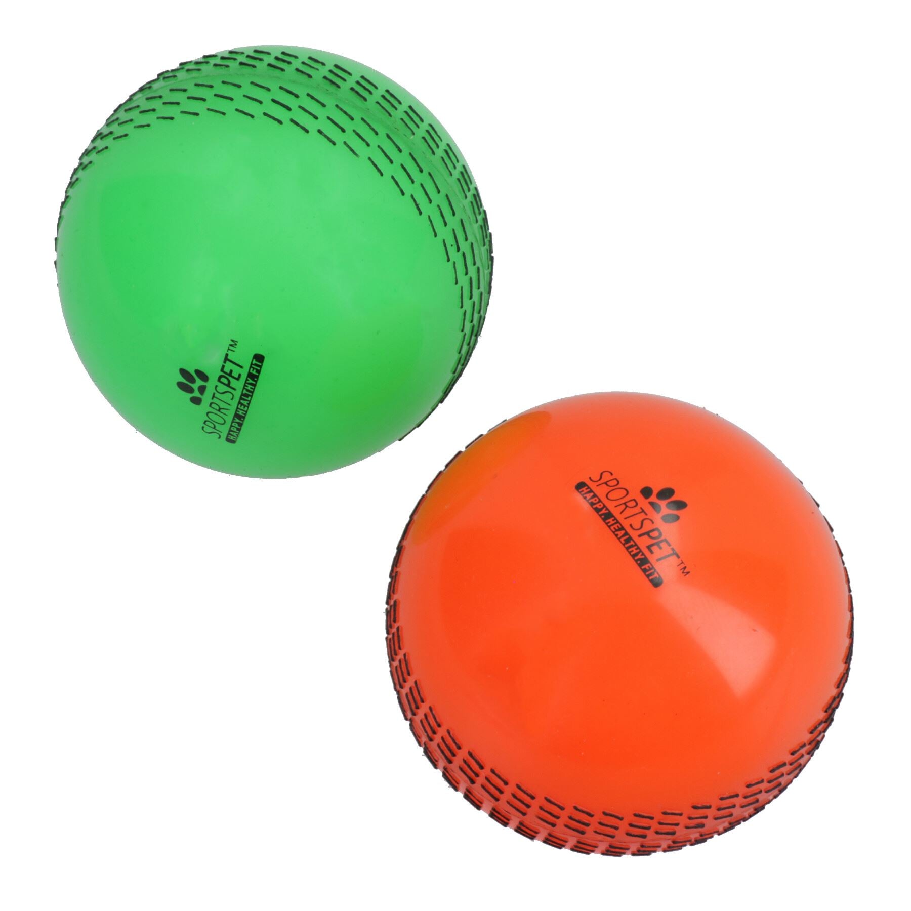 2PK Medium Durable Extreme Air Natural Rubber Floating Throw Dog Play Balls