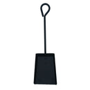 18" Loop Top Shovel Spade Fire Coal Wood Log Burner Black Steel Metal 450mm