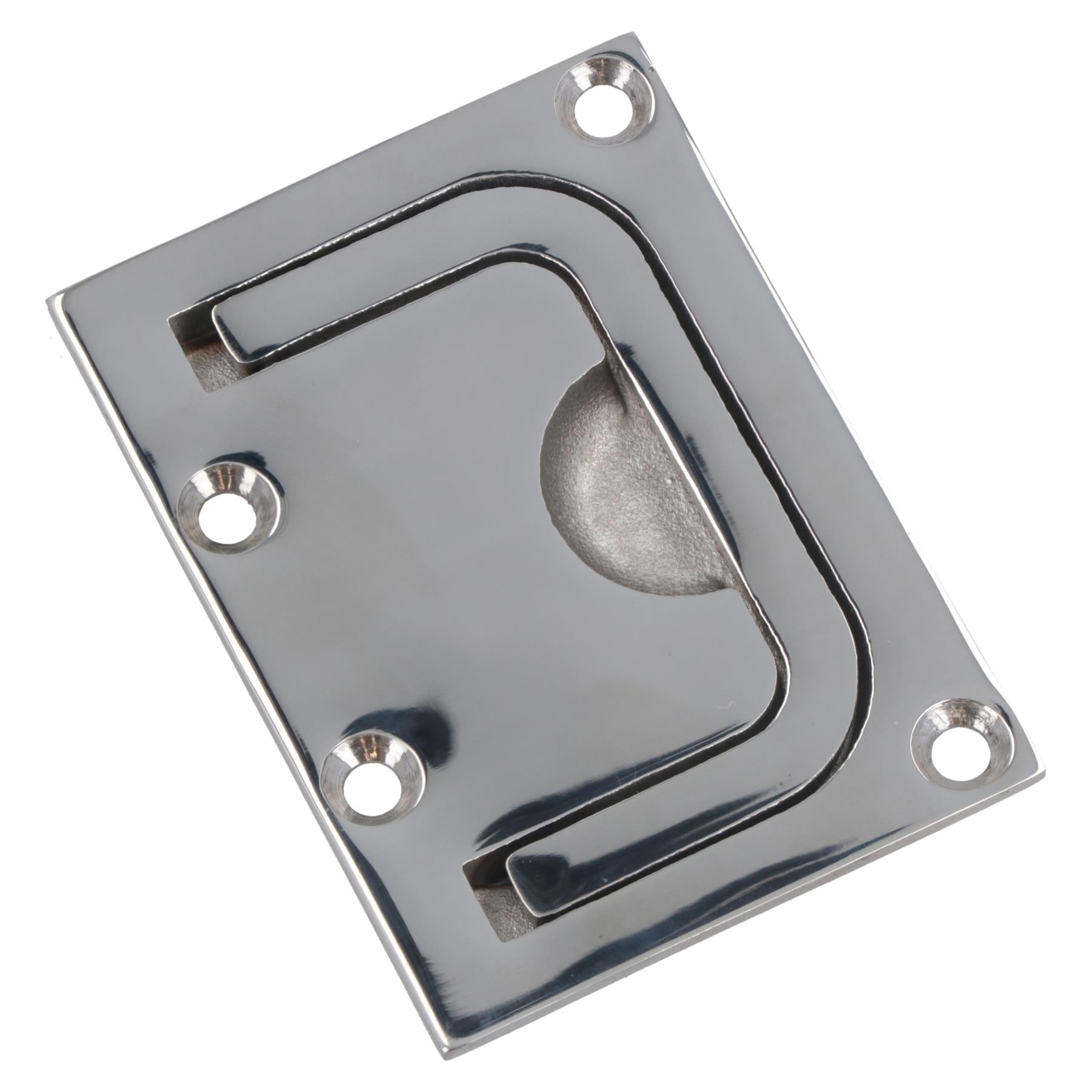 Versenkter Griff/Knopf zum Anheben und Ziehen, polierter Marine-Edelstahl 316 DK05