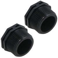Polypropylene PP 1-1/2in BSP Thread Male Threaded Blanking Plug End Cap