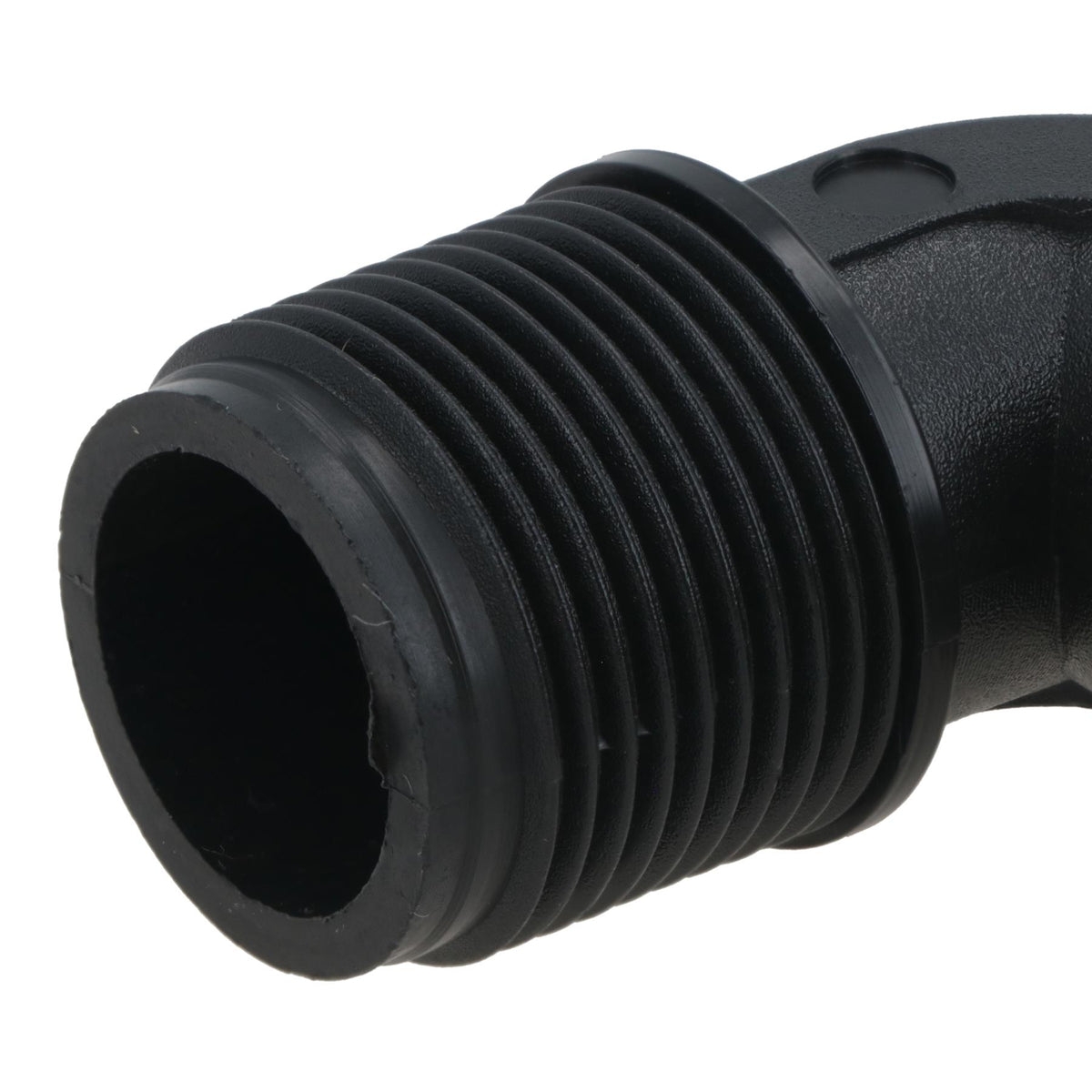 Polypropylene PP 3/4in BSP Male x Male Threaded 90° Elbow Connector