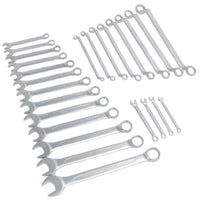 Metric Combination And Double Offset Ring Spanner Wrench Set 6 – 24mm 25pc