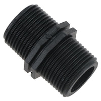Polypropylene PP Male Nipple Thread Pipe Fitting Sockets 3/4in – 3/4in BSP
