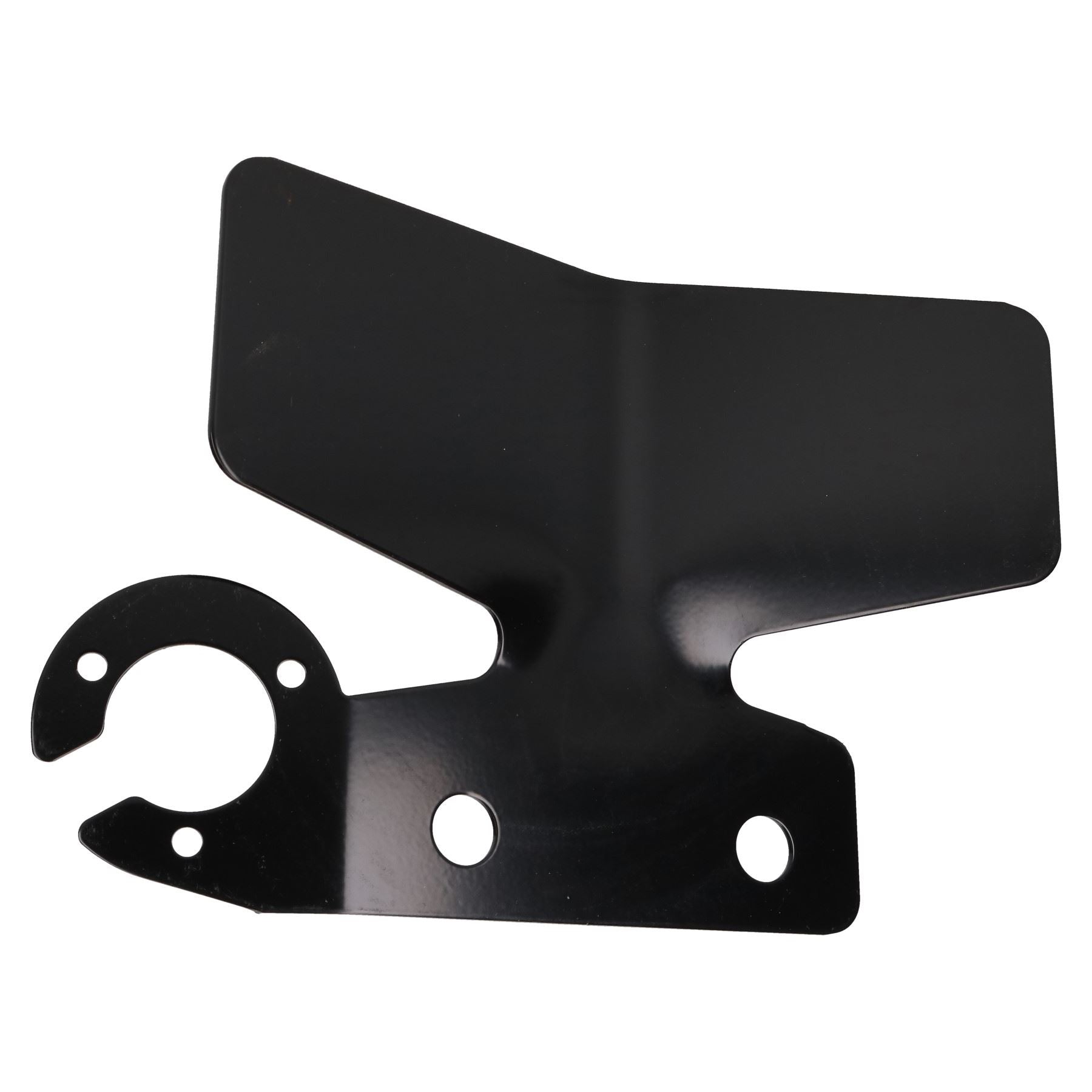 Black Tow Bar / Ball Bumper Protector with Towing Electrics Socket Mount