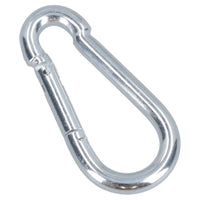 Carabiner Hook Clip Snap Hook Spring Loaded 10mm x 100mm 250kg Capacity