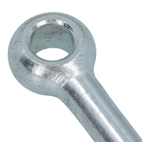 M10 140mm Eye Bolt Single Bolt Zinc Plated Threaded Rings DIN444 Catenary Wire