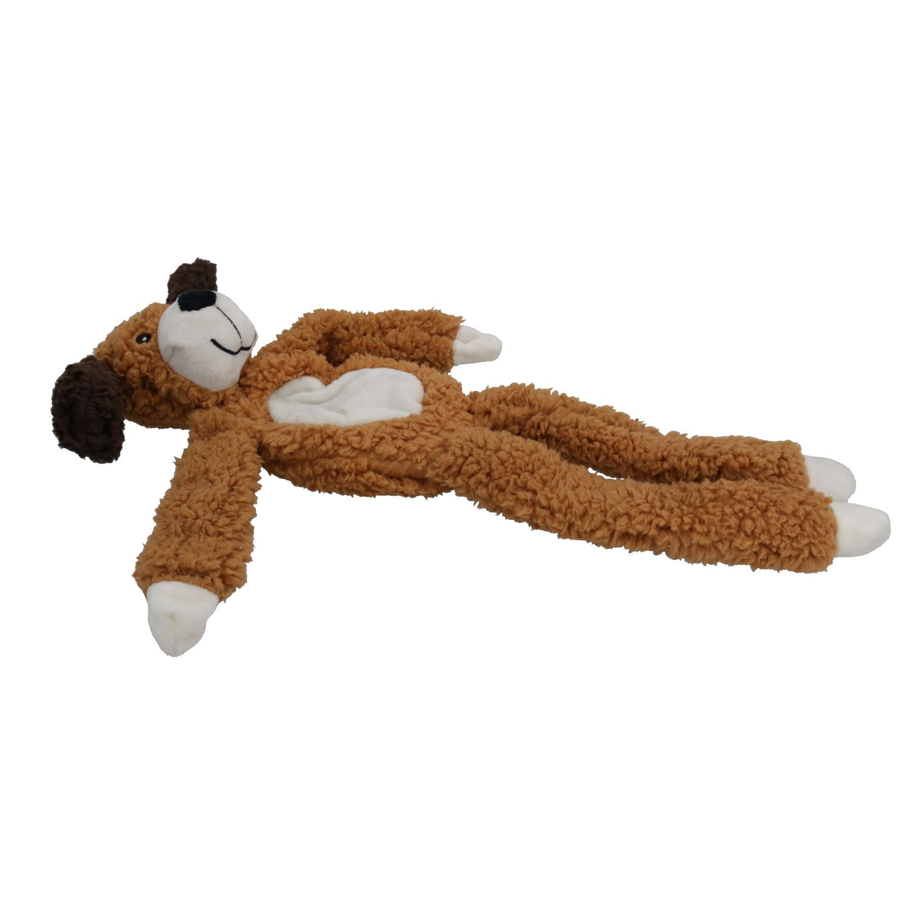 Aroma Resue Flattie, Calming Lavender Unstuffed Squeaky Plush Dog Toy Gift