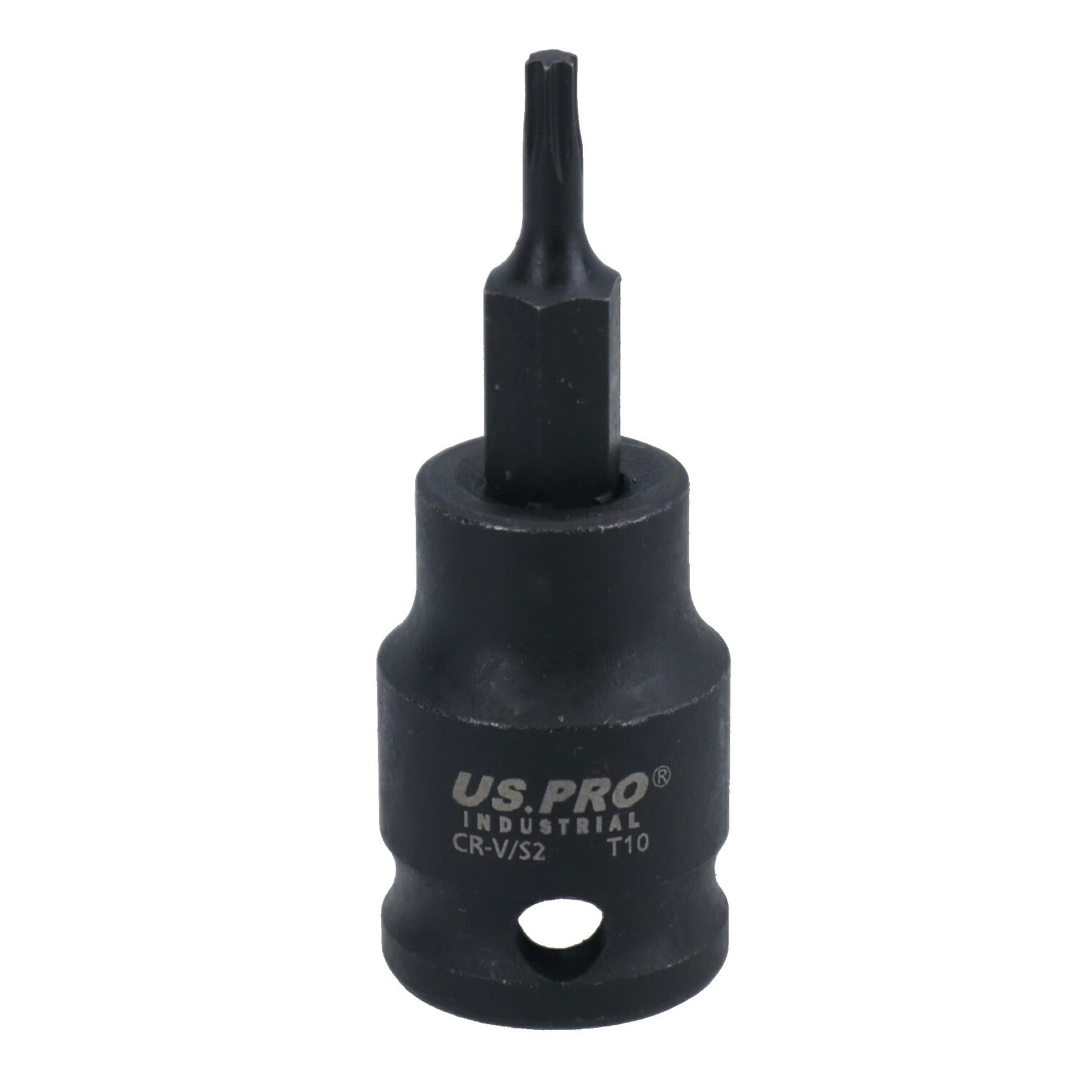 Torx Star Impact flache, kurze Bit-Steckschlüssel T10–T60, einzeln, 3/8 Zoll Dr.