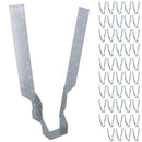 Long Leg Joist Hanger Or I-Beam Fastener Fixing Support Galv 75mm Wide