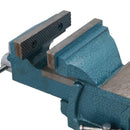 4 Inch Heavy Duty Bench Vice With Swivel Base + Anvil Workshop Clamp Cast Iron