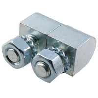 Lift Off Knuckle Hinge M8 Studs Brass Pin 16x30mm Heavy Duty Industrial