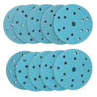 150mm Self Adhesive Hook + Loop Ceramic Abrasive Sanding Discs 60 Grit