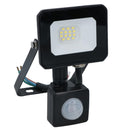 10 Watt LED Mini Floodlight Garden Lighting 800 Lumens IP65 + Motion Sensor