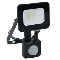 10 Watt LED Mini Floodlight Garden Lighting 800 Lumens IP65 + Motion Sensor
