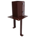 Concrete In Wooden Post Shoe Support Base Bracket Holder 75 x 75mm Decking