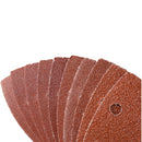 Hook And Loop Sanding Abrasive Discs Pads 90mm Triangular 50pk Mixed Grit