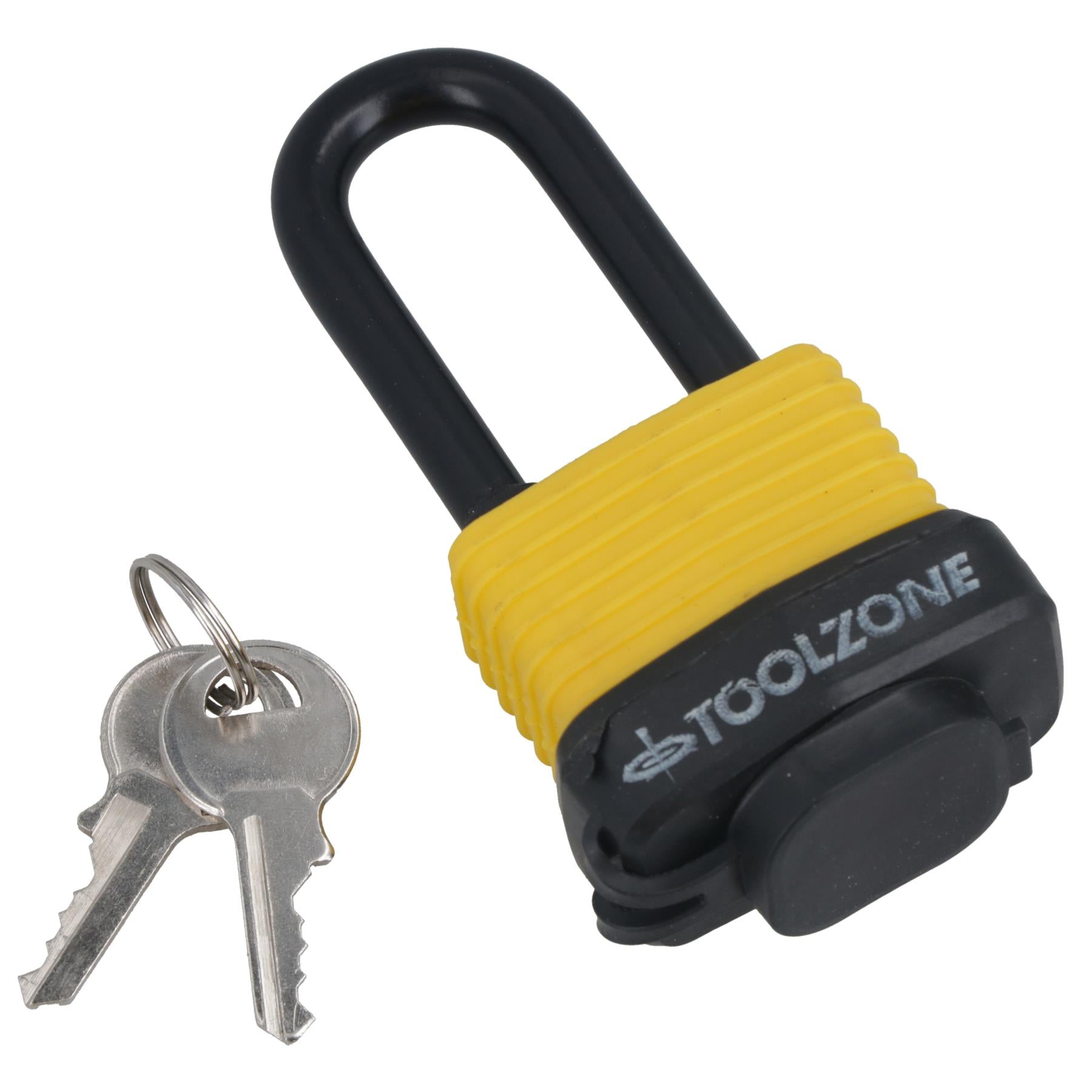 40mm Waterproof Padlock Weather Resistant Shed Gate 3 Keys Shank 53mm
