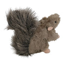 Classic Small Squirrel Dog Puppy Play Time Soft Plush Toy With Squeaker Gift