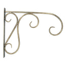 Scroll Basket Flower Hook / Hanger Bracket Metal Door Wall House Garden Yard