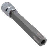Douilles Torx Star Tamper courtes et extra longues 3/8" dr T10 - T60 inviolables