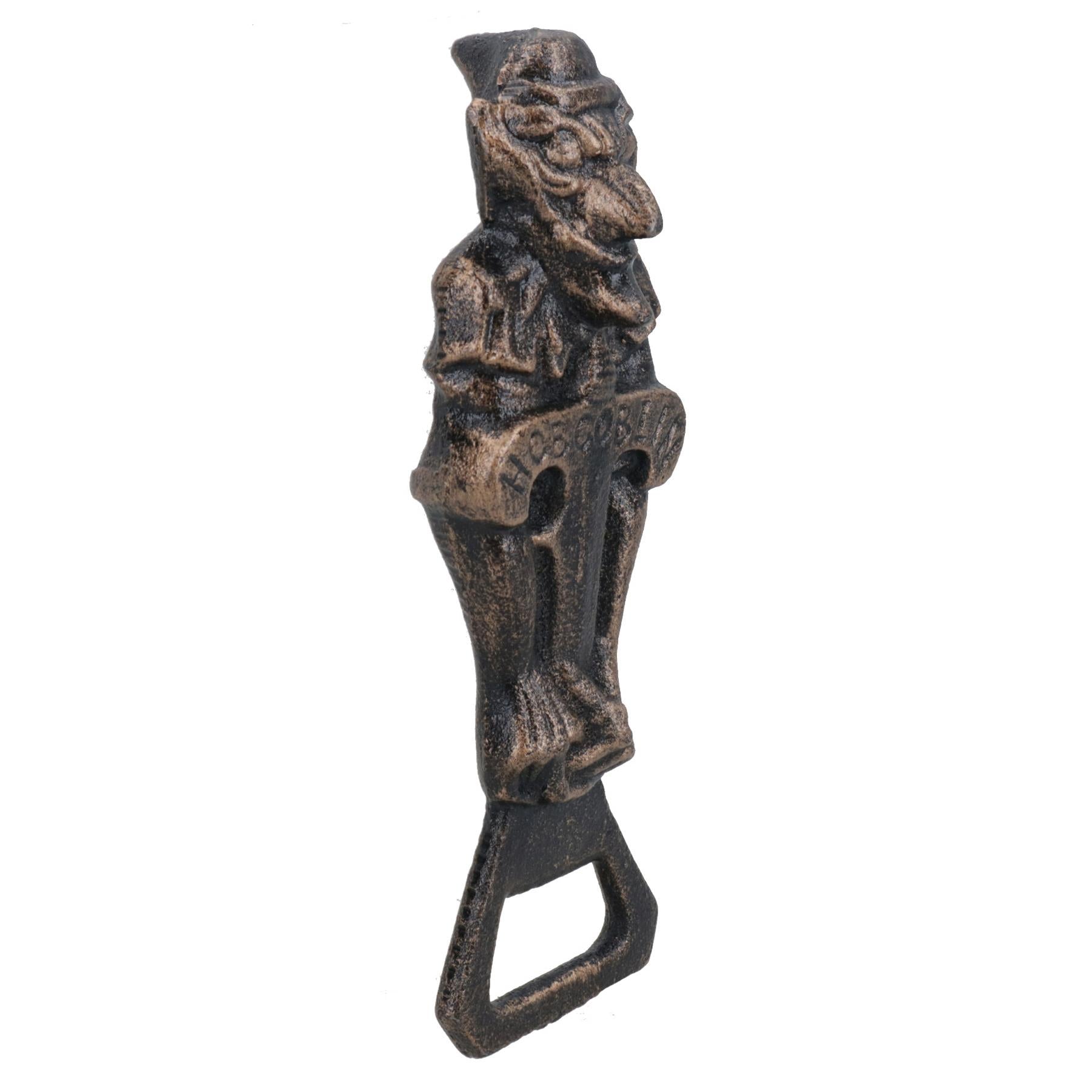 Hobgoblin Bottle Opener Cast Iron Gift Garage Shed Man Cave Kitchen Bar Gothic