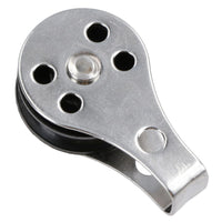 Type 2 Marine Pulley Block 26mm Diameter Nylon Wheel Stainless Steel
