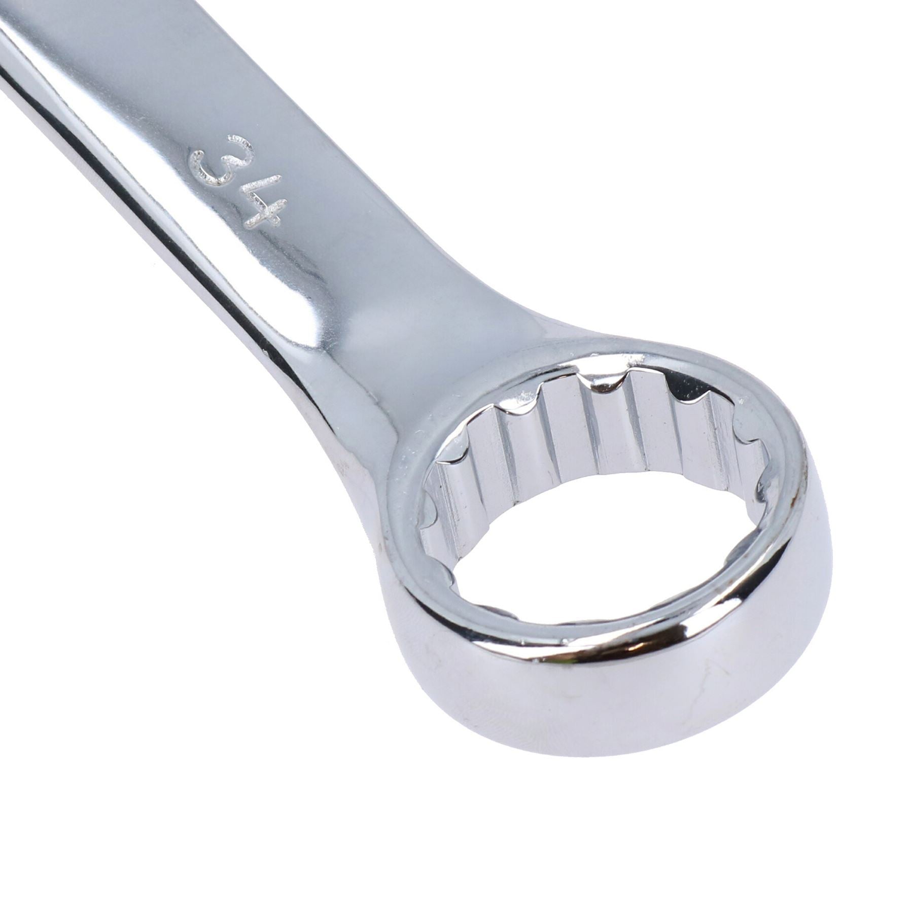 Metric Combination Combo Ring Spanner Wrench Extra Long Bi-Hex 33mm – 48mm