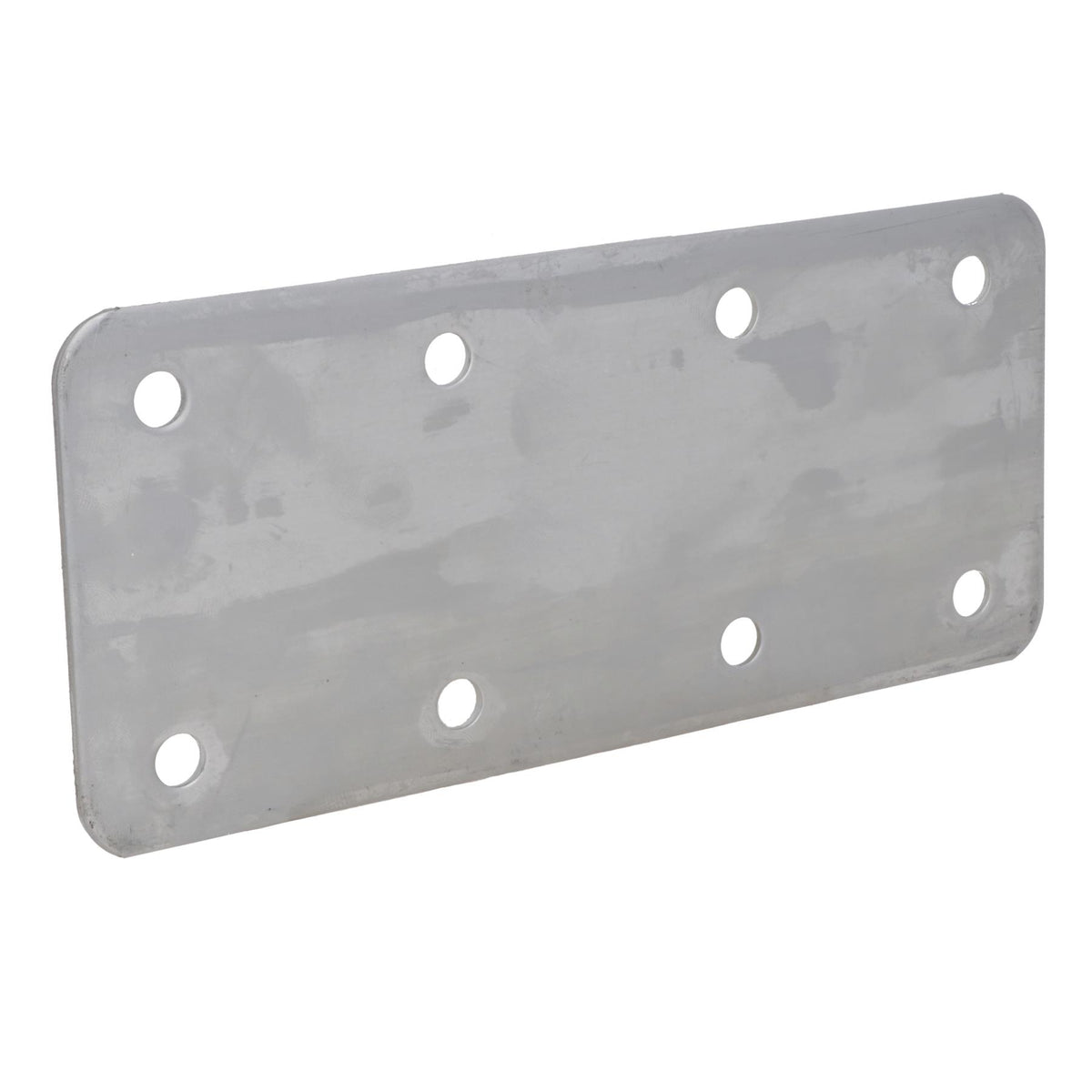 Small Internal Sleeper Straight Support Plate 85mm x 170mm Stainless Steel