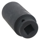 Barre d'extension pour douilles à chocs profondes métriques à entraînement 1/2" + joint universel 10 – 27 mm