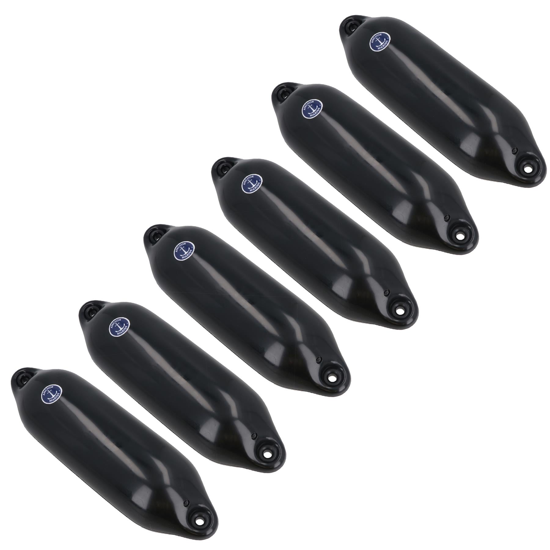 Boat Fender Black Anchor Marine Cylinder Yacht Bumper Mooring Buoy
