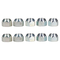 7/16" UNF Conical Wheel Nuts Pack of 10 for Trailer Caravan Suspension Hubs