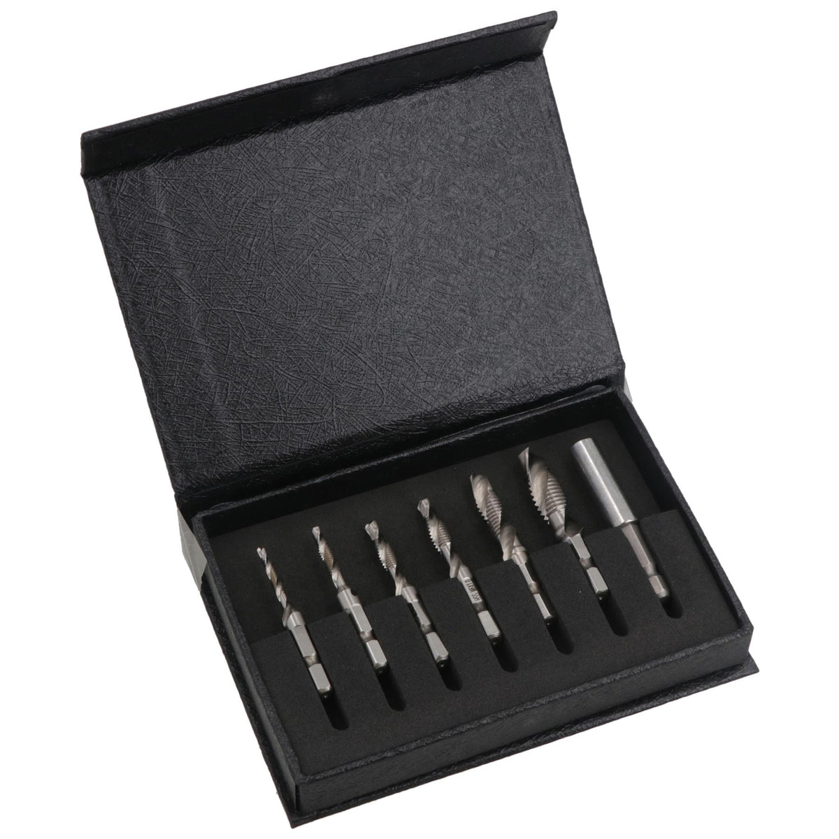 Thread Tapping Drill Set Metric HSS M3 to M10 Combination Cutter Set
