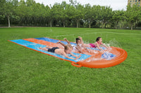 Toboggan aquatique H2O Go 4,88 m 16 pi Jouet aquatique avec arroseur