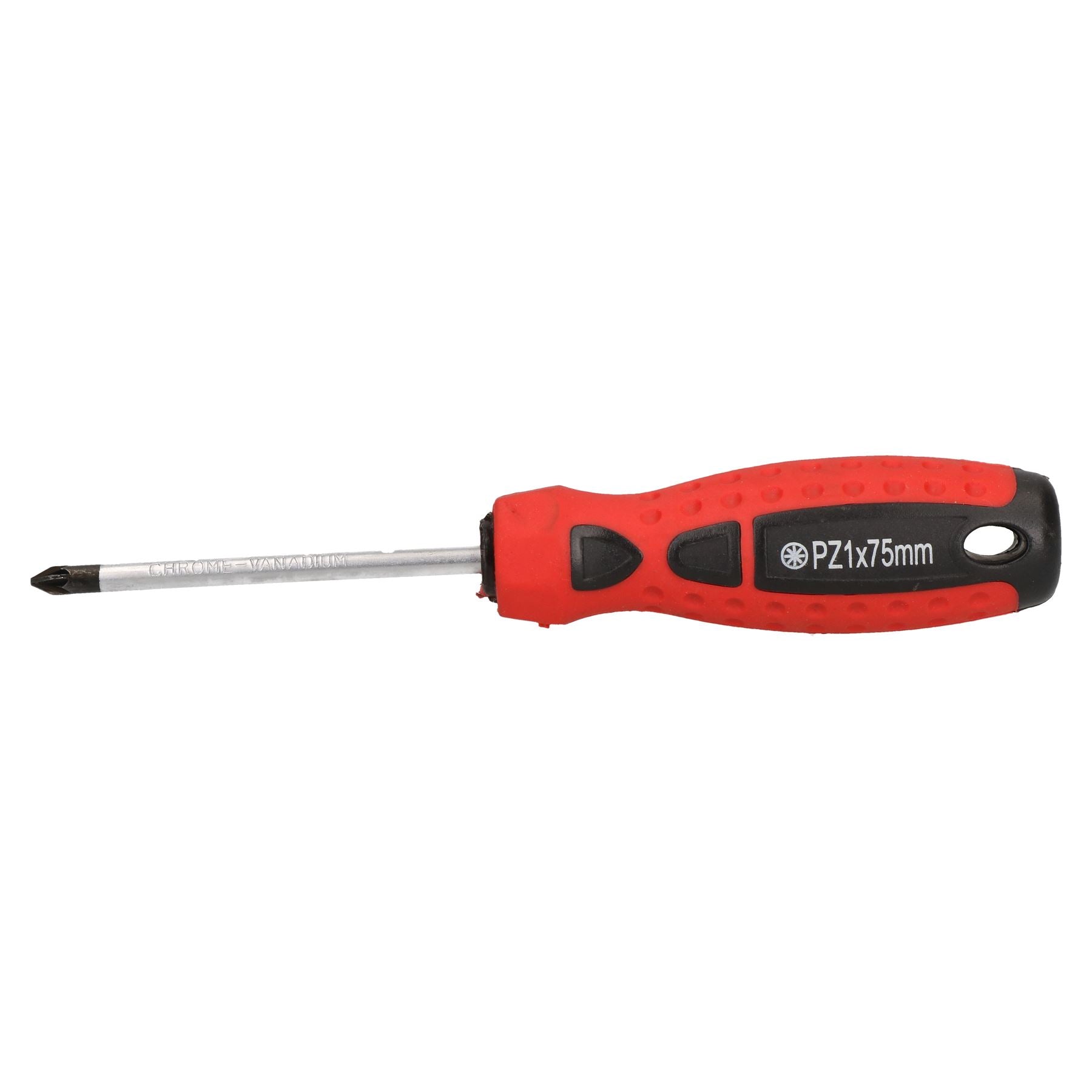 PZ1 x 75mm Pozi Electrical Screwdriver with Magnetic Tip and Rubber Handle