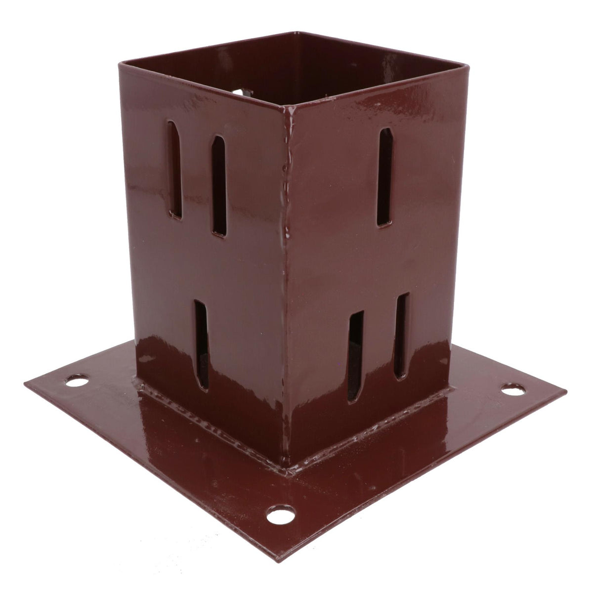 Easy Grip Fence Post Bolt Down Shoe Holder Support Clamp 100mm x 100mm