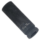 Douille à choc métrique double profonde MM 18 mm 1/2" à 6 pans simple hexagonale