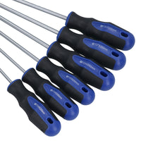 6pc Extra Long Tamper Proof Torx Star Screwdriver Set T10 – T30 250mm Blade