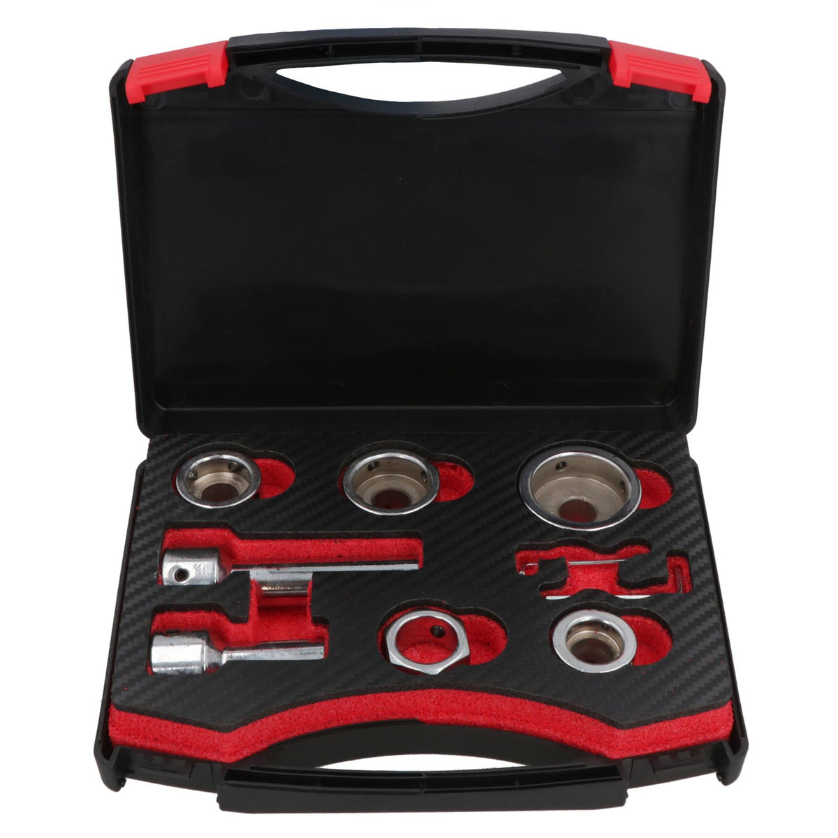 Ratchet Thread Die Holder Set 20mm 25mm 30mm & 38mm Dies 3/8in Drive Hex