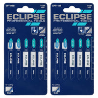 Eclipse EPT118B HSS Jigsaw Blade 2.5 - 6mm Cutting Progressive Teeth