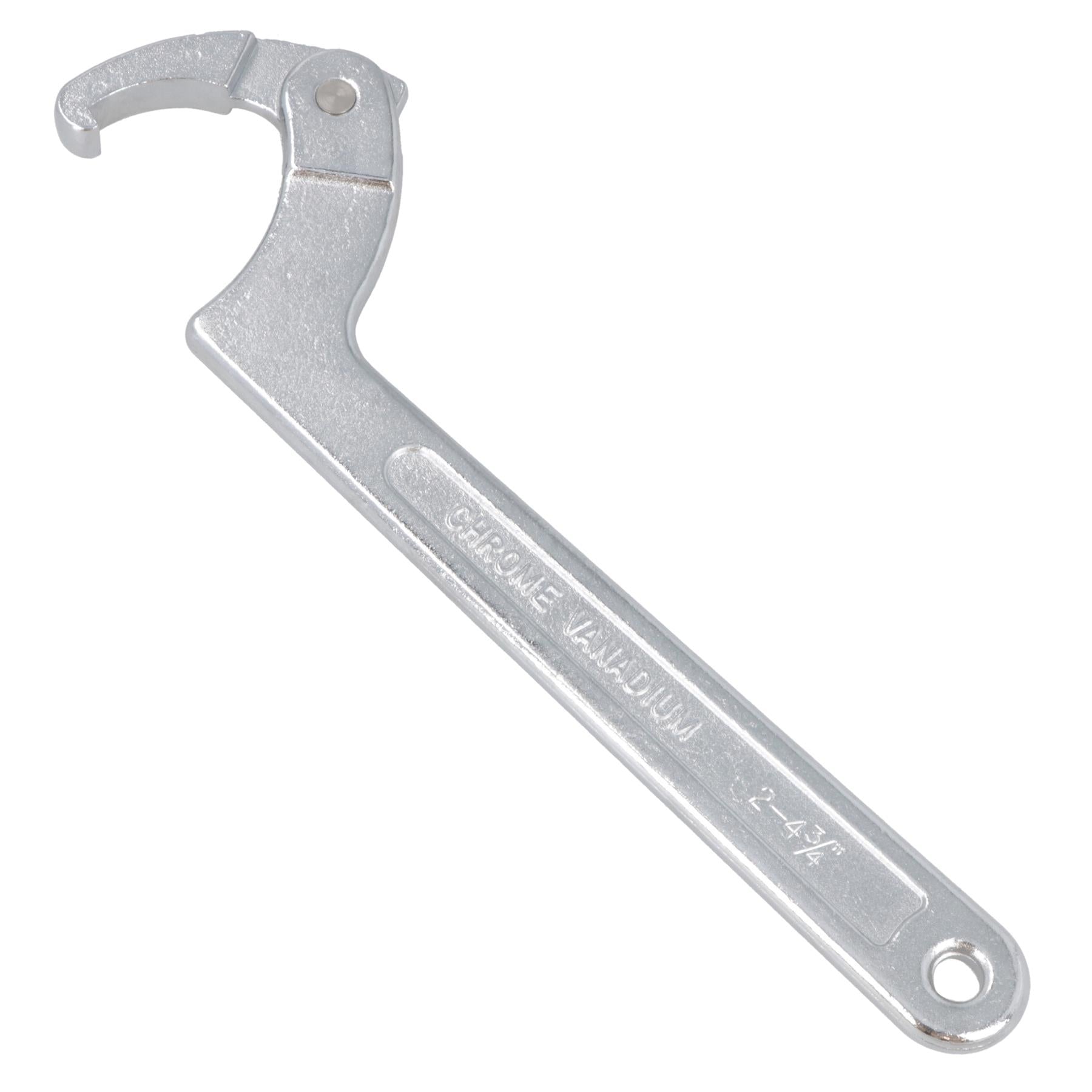 Adjustable Hook Wrench C Spanner 50mm - 120mm For Slotted Retaining Rings