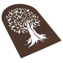 Arbre Art Mural Silhouette En Métal Jardin Maison Clôture Décoration Maison Rustique Chêne