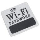 Wi-Fi Password Cast Iron Sign Plaque Wall Door House Hotel Bar Cafe Shop Pub