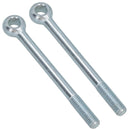 M10 140mm Eye Bolt Single Bolt Zinc Plated Threaded Rings DIN444 Catenary Wire