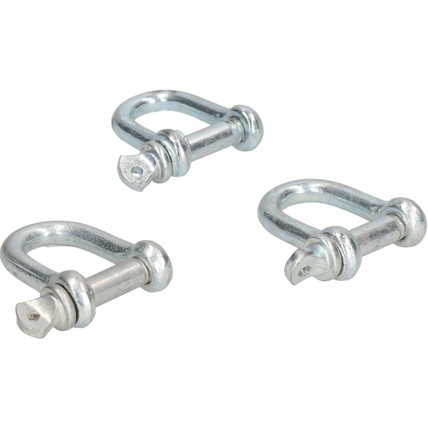 12mm D Shackles Dee Link Towing Rigging Pin Loop Galvanised Steel