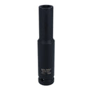 Extra Deep Long Metric MM Impact Socket 1/2" Drive 6 Sided Single Hex