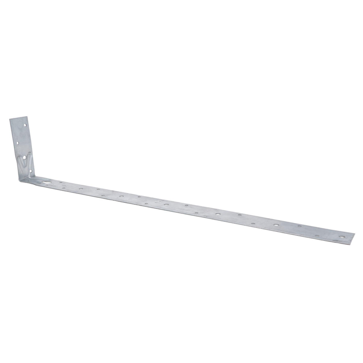 Horizontal Heavy Duty X Restraint Strap 600mm Length 100mm Bend Galvanised