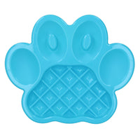 2PK Blue PAW Interactive Dog Slow Feeder Food Accessories Control Fast Eating