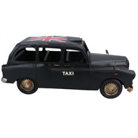 Quality Historical Metal Vintage Taxi Metal Model Replica Ornament Gift