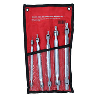 Vis à tête pivotante à double extrémité Torx / Star mâle T15 - T60 5 pièces 10 tailles